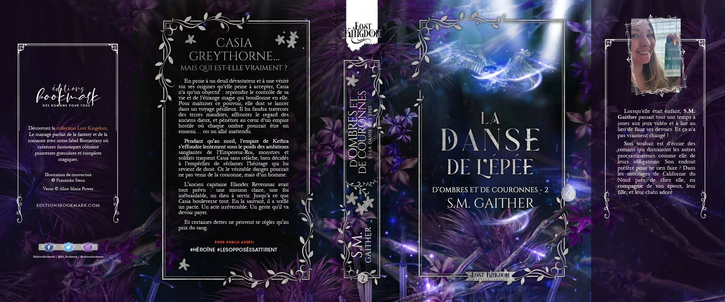 Jaquette D'ombres & de couronnes #2 - Image 2