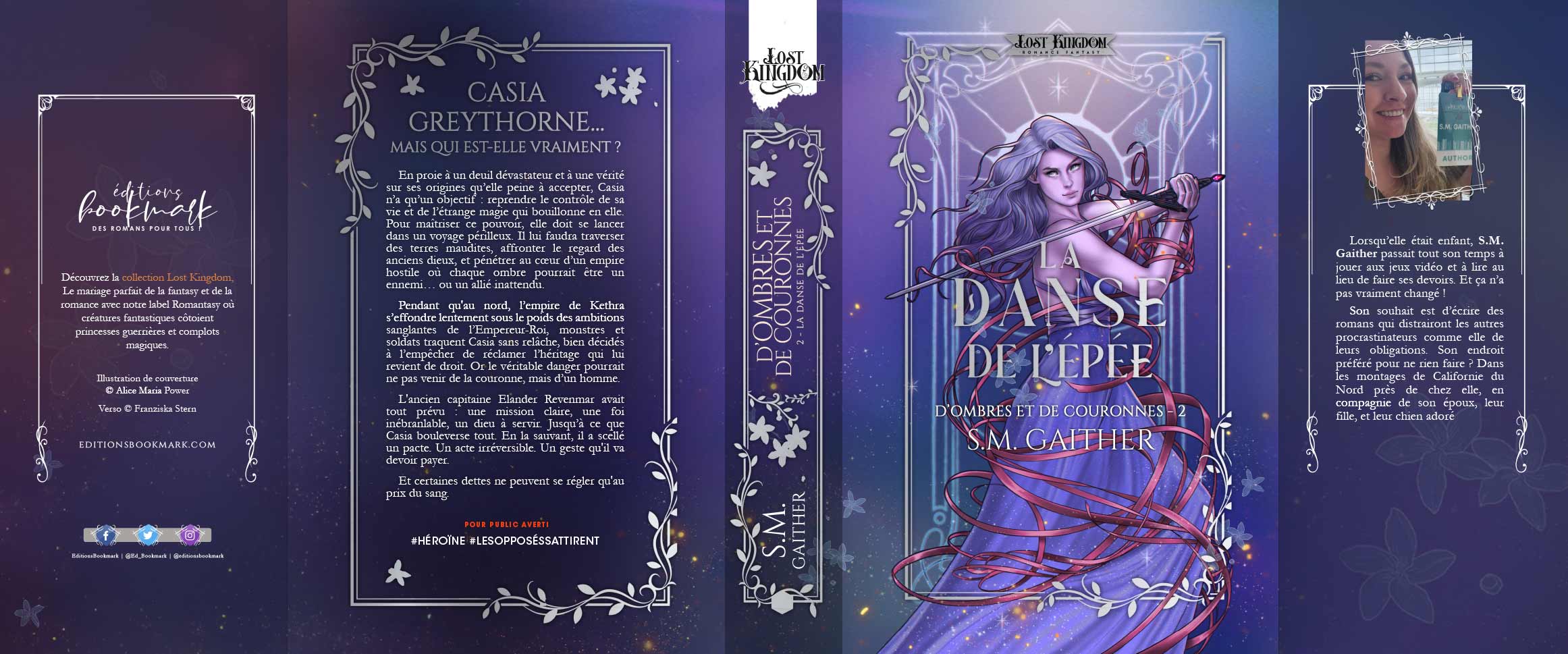 Jaquette D'ombres & de couronnes #2 - Image 3